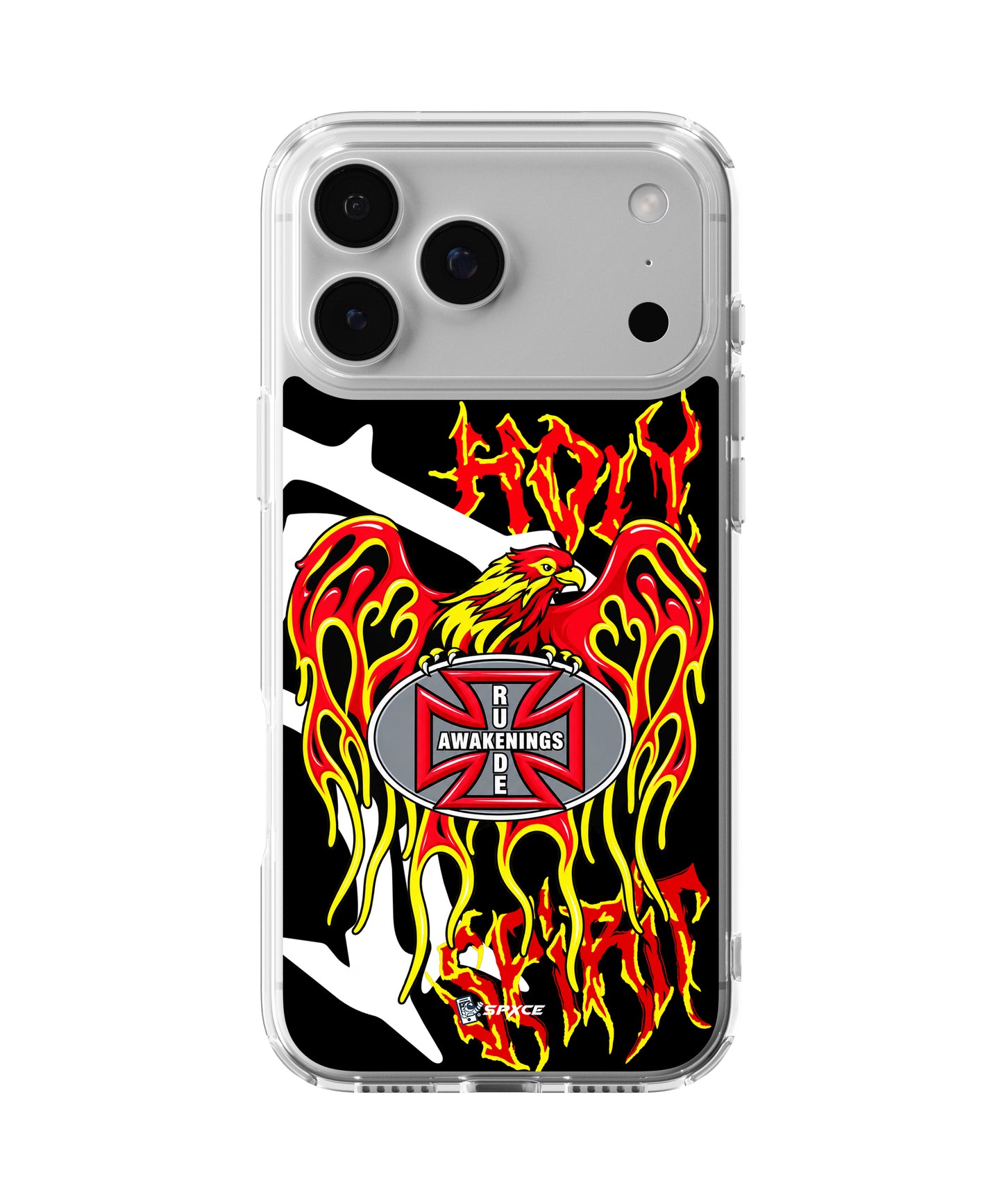 Funda Case Uso Rudo Rude Awakenings "HOLY SPIRIT FLAMES"