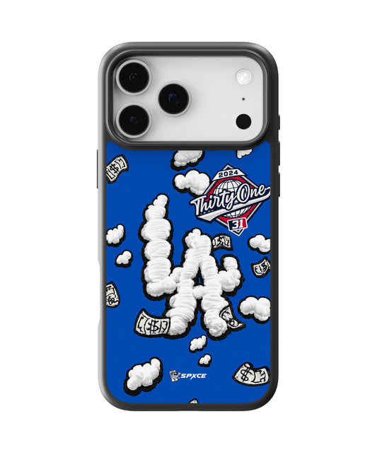 Funda Case 31 hats "LA Money On Cloud Blue" Thirty One hats