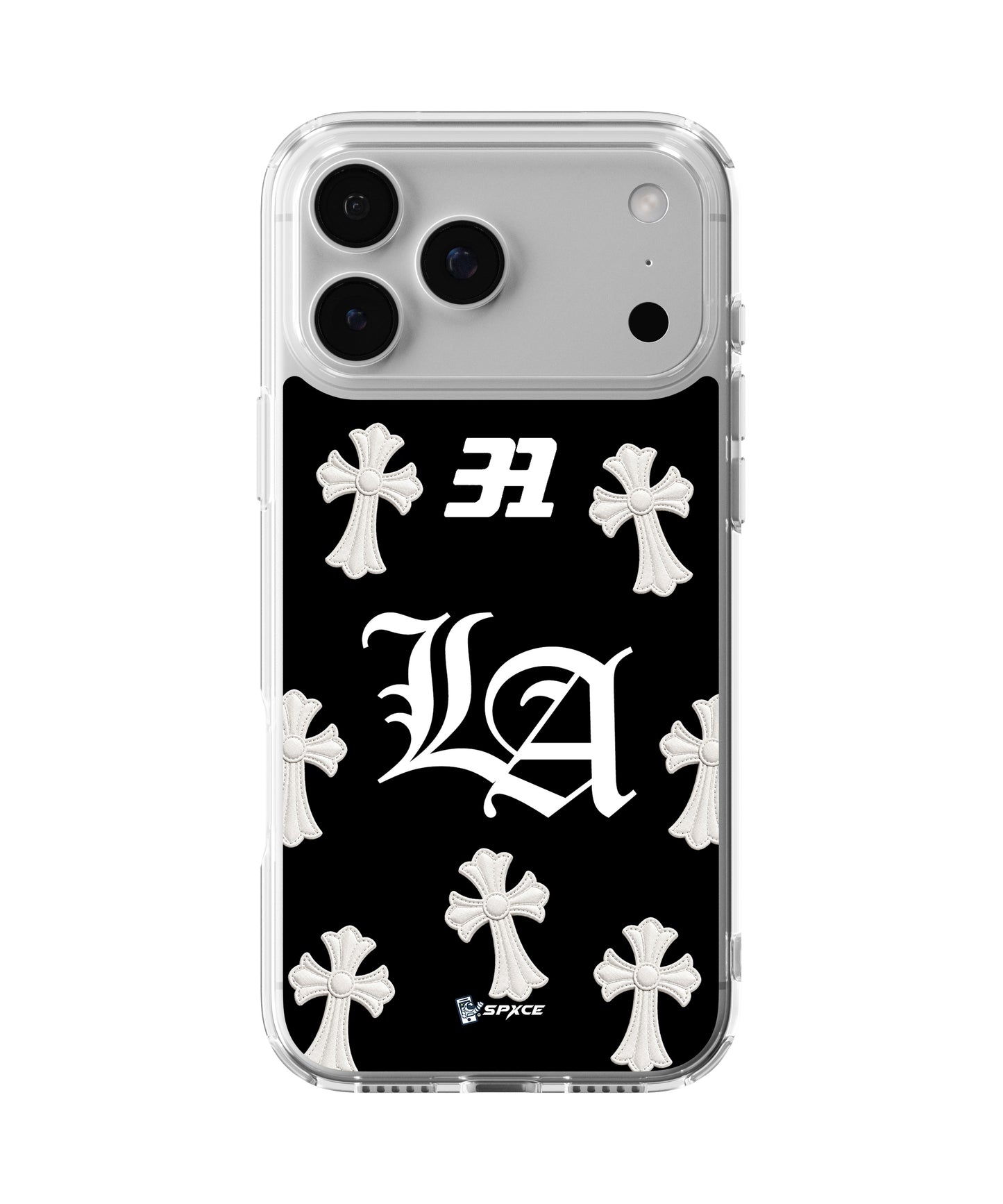Funda Case Uso Rudo 31 Hats "LA White Chrome" Thirty One Hats