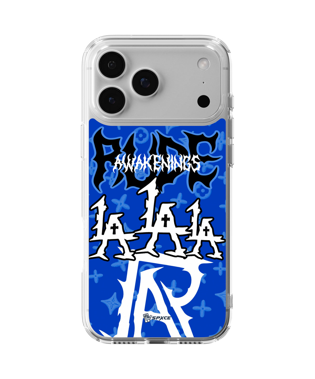 Funda Case Uso Rudo Rude Awakenings "LALALA Thorns Blue"
