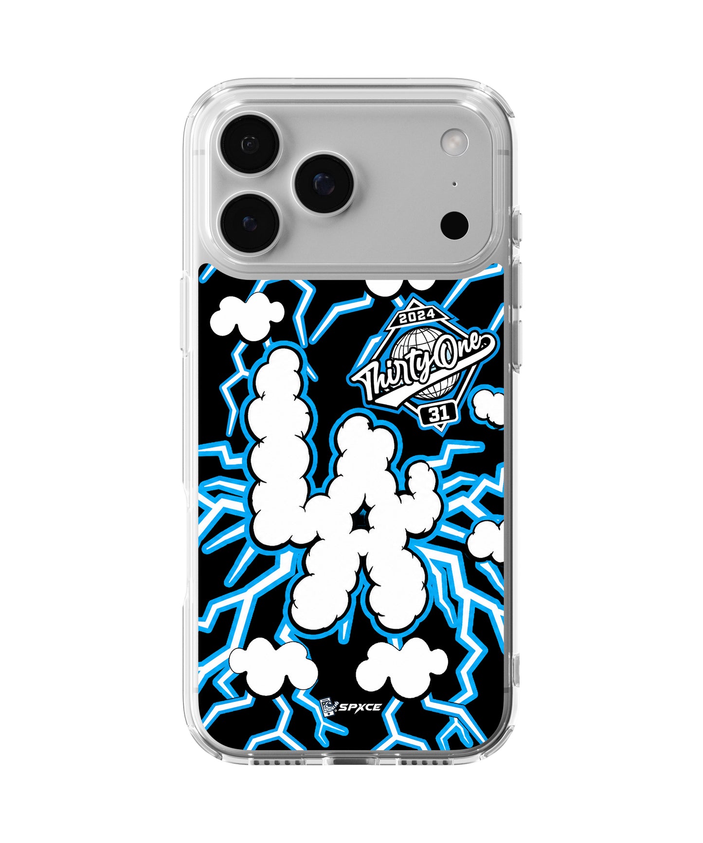 Funda Case Uso Rudo 31 hats "LA Electric On Cloud" Thirty One hats