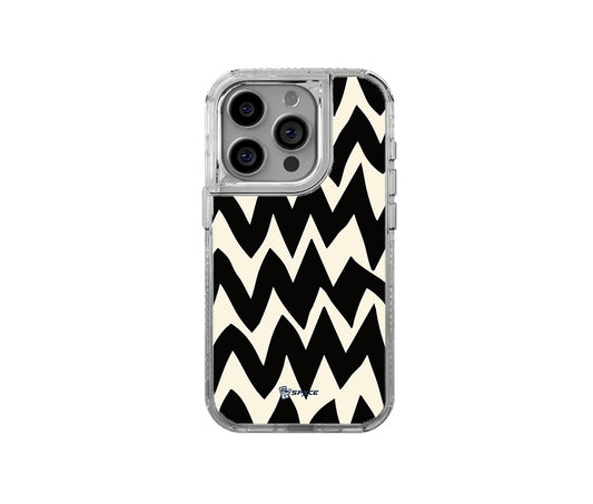Funda Case Uso Rudo Frecuency Black & White