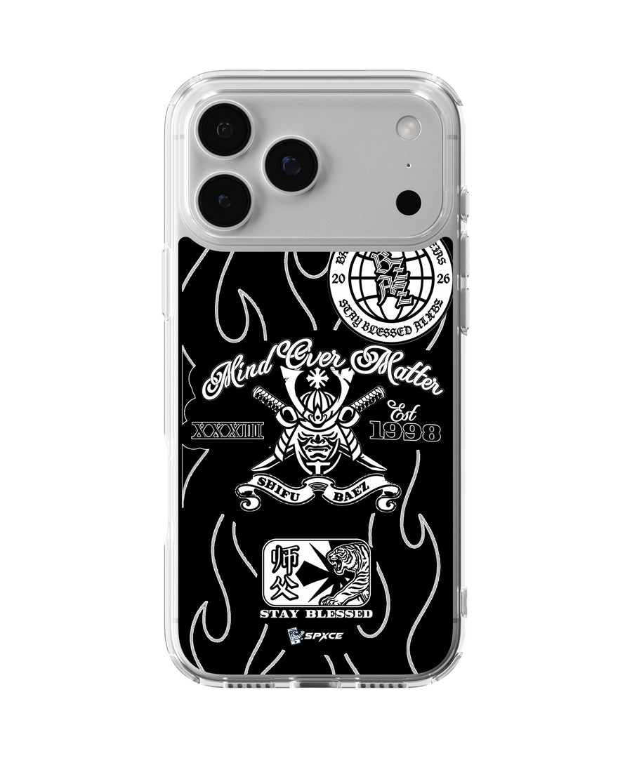 Funda Case Uso Rudo Baez x Maestro Shifu "Mind Over Matter" Bz