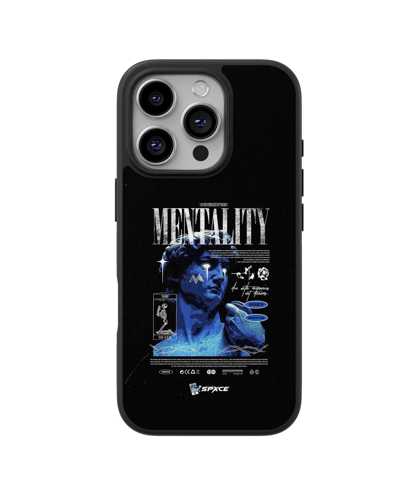 Funda Case Mentality Griego Azul