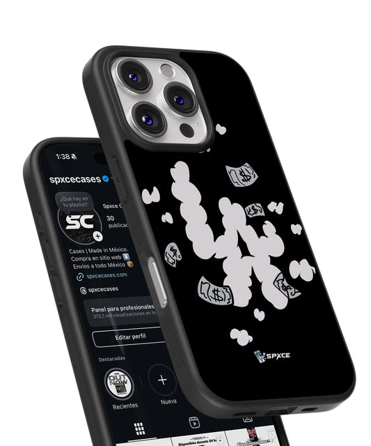 Funda Case 31 hats "LA Money On Cloud Black" Thirty One hats