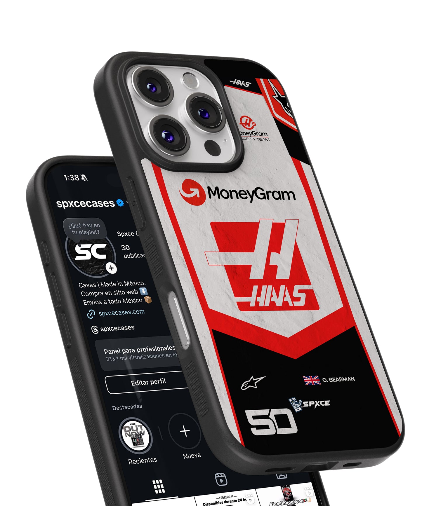 Funda Case Ollie Bearman Formula 1