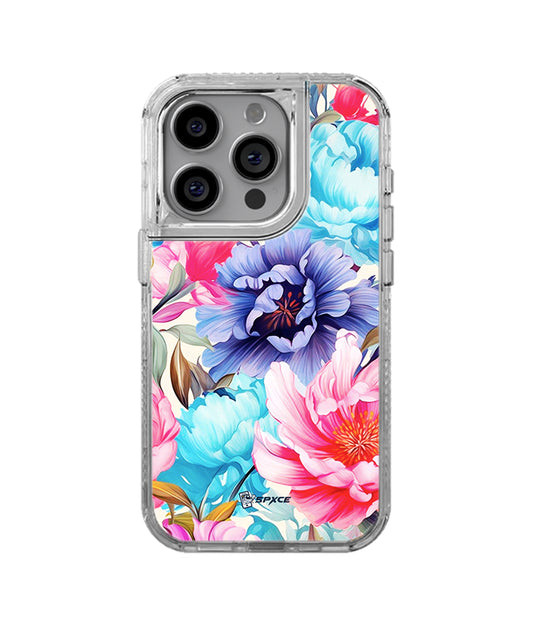 Funda Case Uso Rudo Painted Flowers