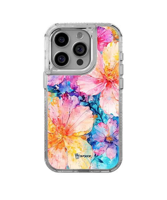 Funda Case Uso Rudo Water color fleurs