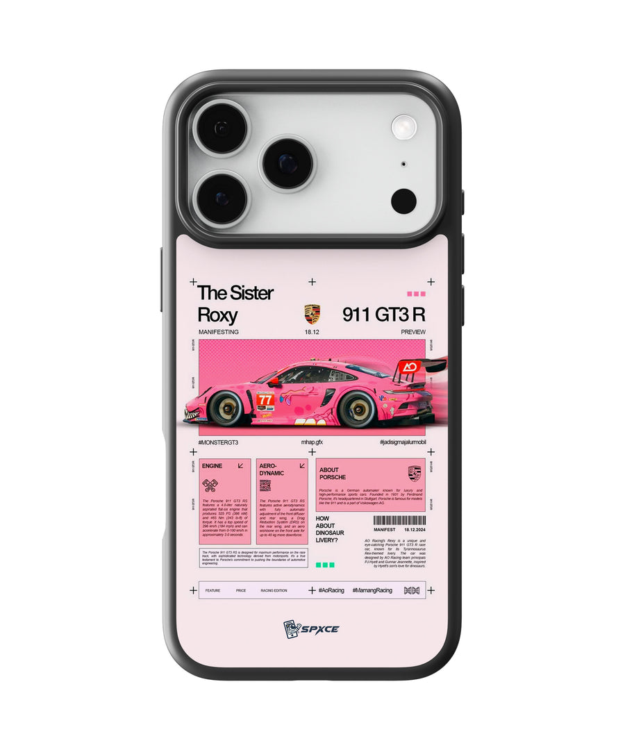 Funda Case Porsche GT3 R "Sister Roxy"
