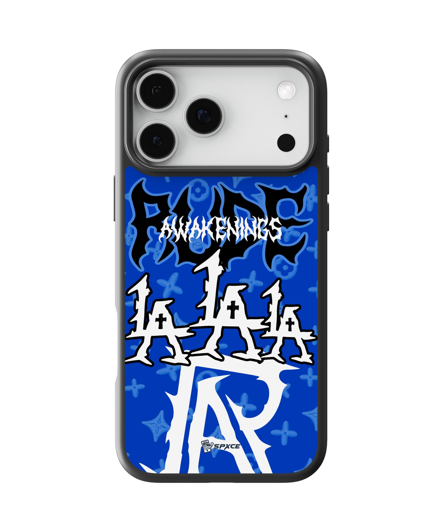 Funda Case Rude Awakenings "LALALA Thorns Blue"