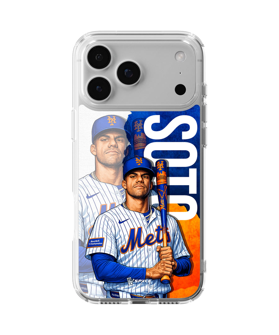 Funda Case Uso Rudo Béisbol Juan Soto Mlb Mets