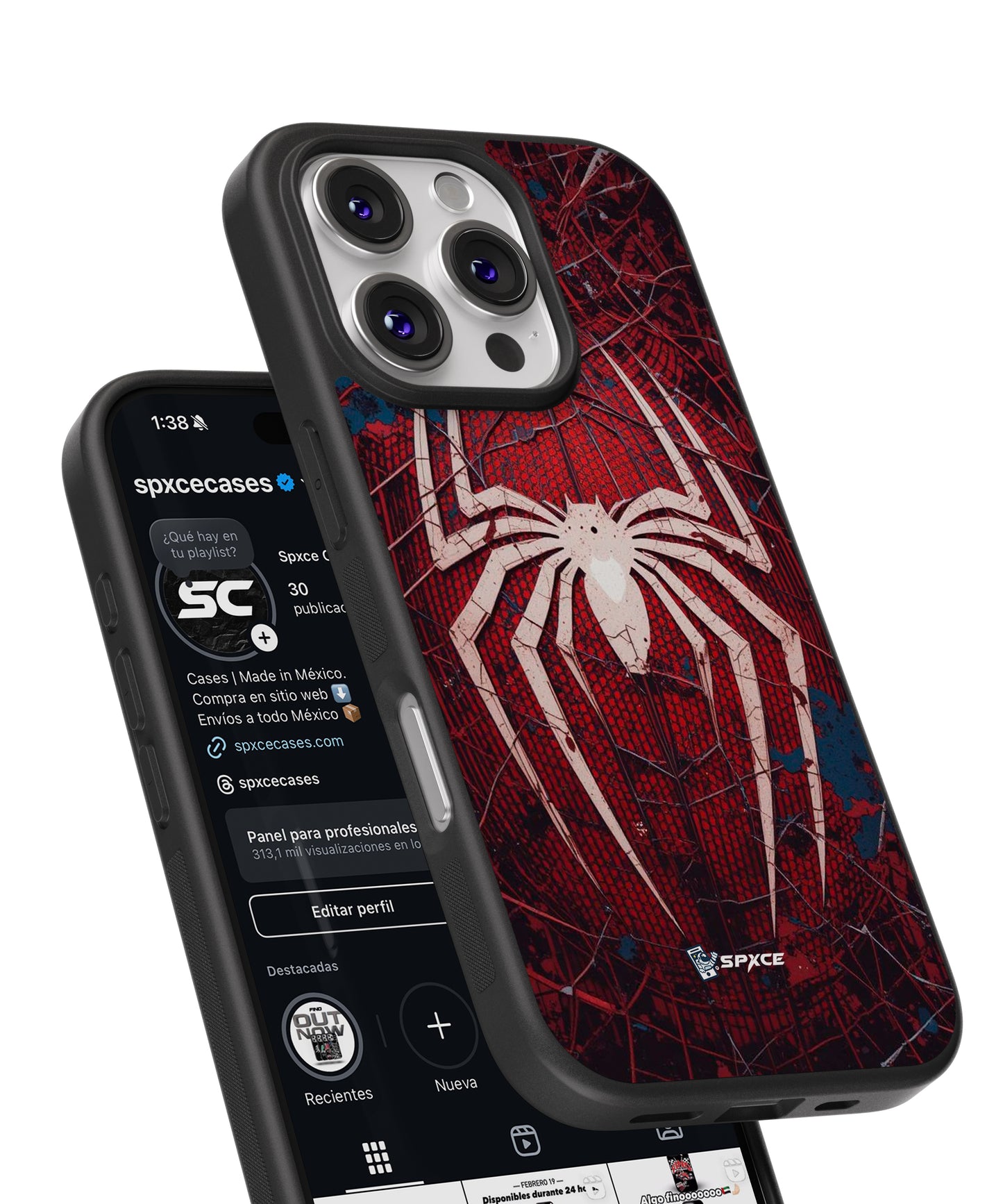Funda Case Spiderman Chest