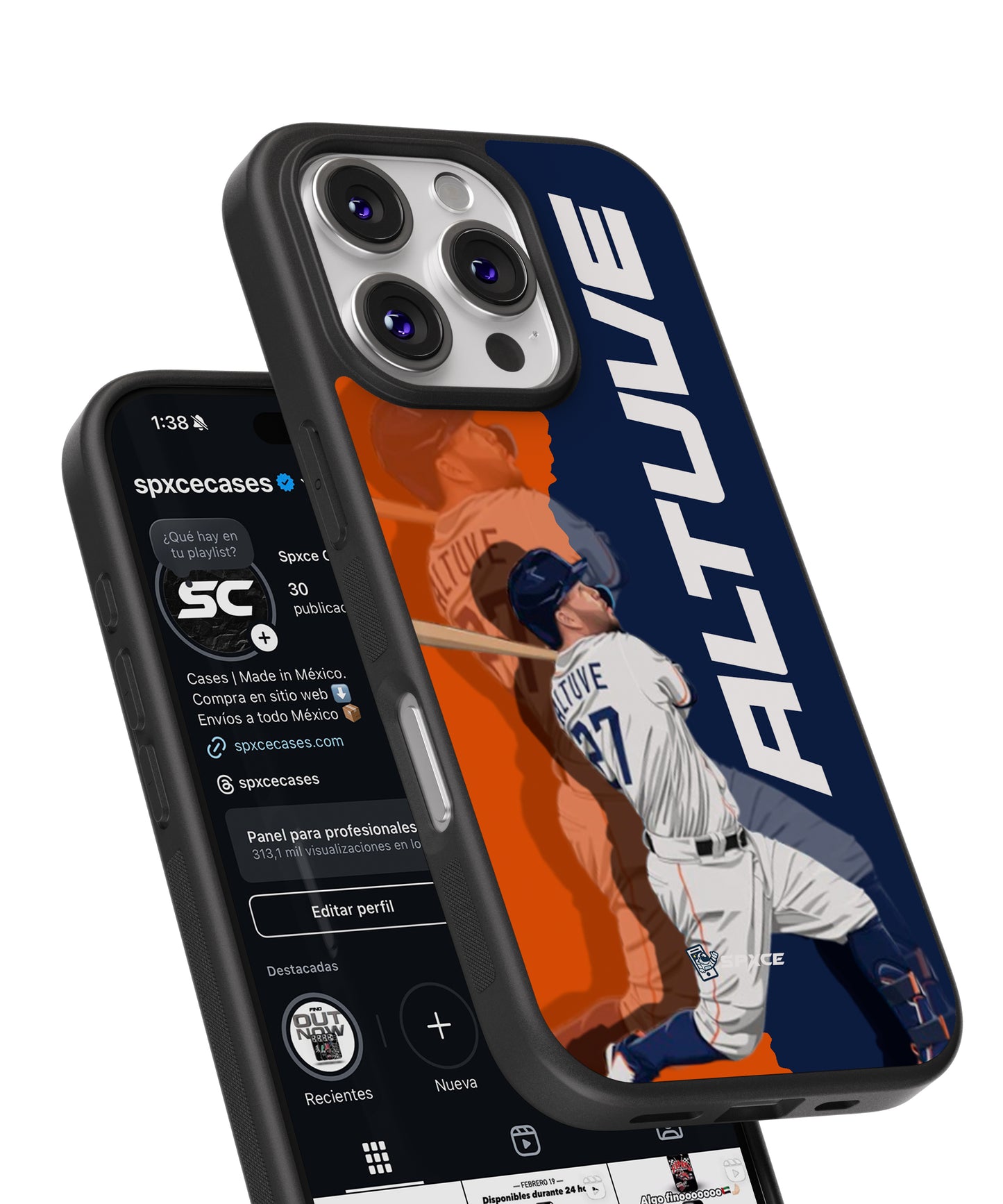 Funda Case JosÃ© Altuve MLB BÃ©isbol Houston Astros