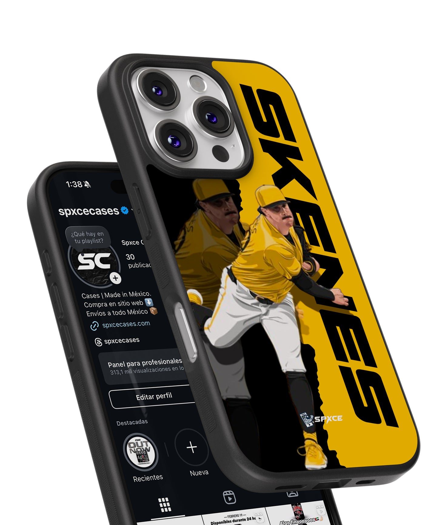Funda Case Paul Skeenes MLB BÃ©isbol Pittsburgh Pirates