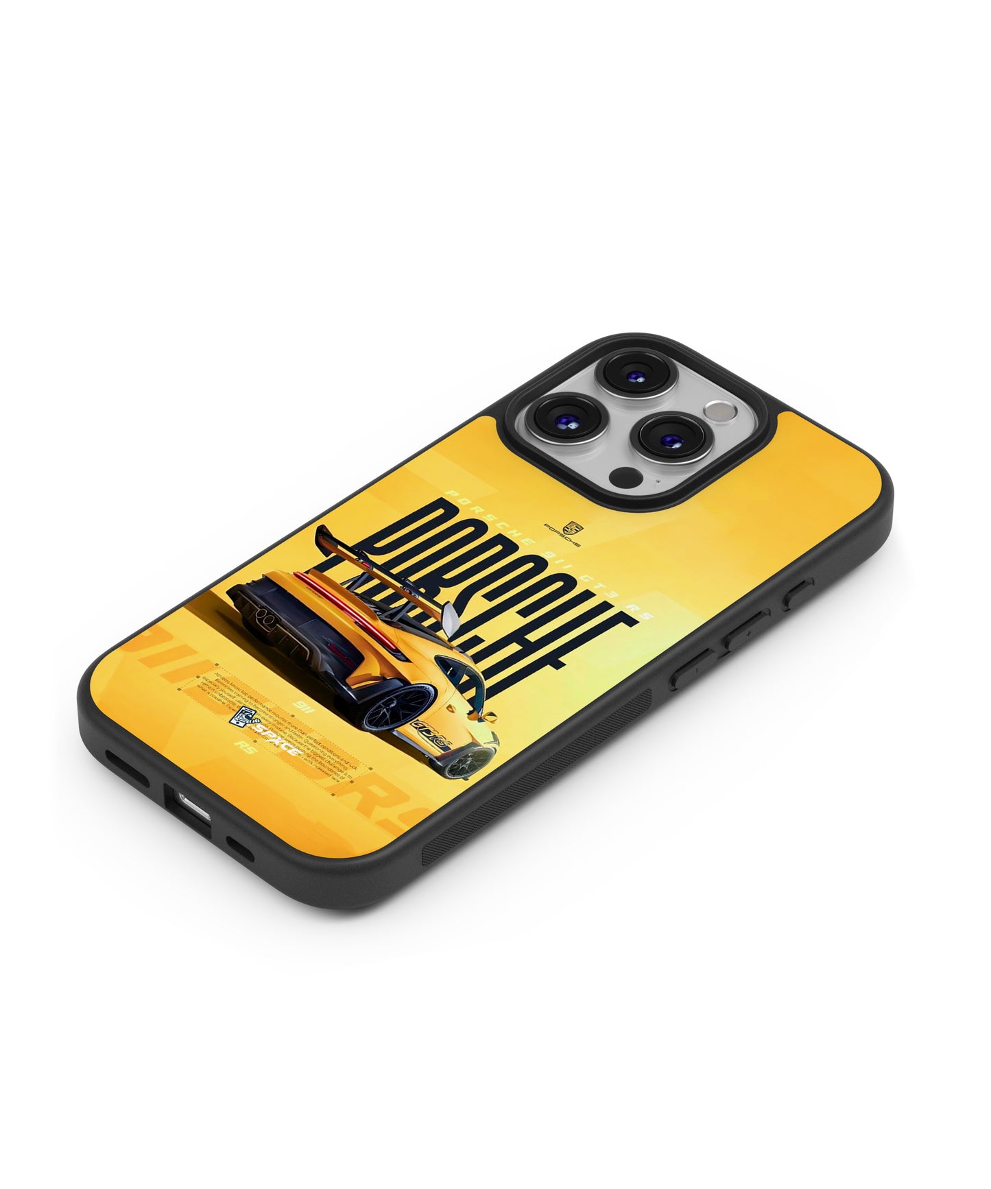 Funda Case Porsche 911 Gt3 rs Yellow