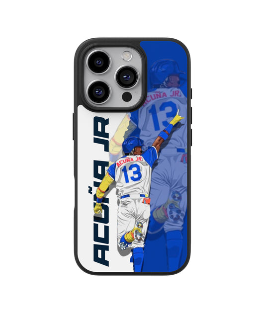 Funda Case Ronald Acuña Jr. #2 MLB Béisbol Atlanta Braves