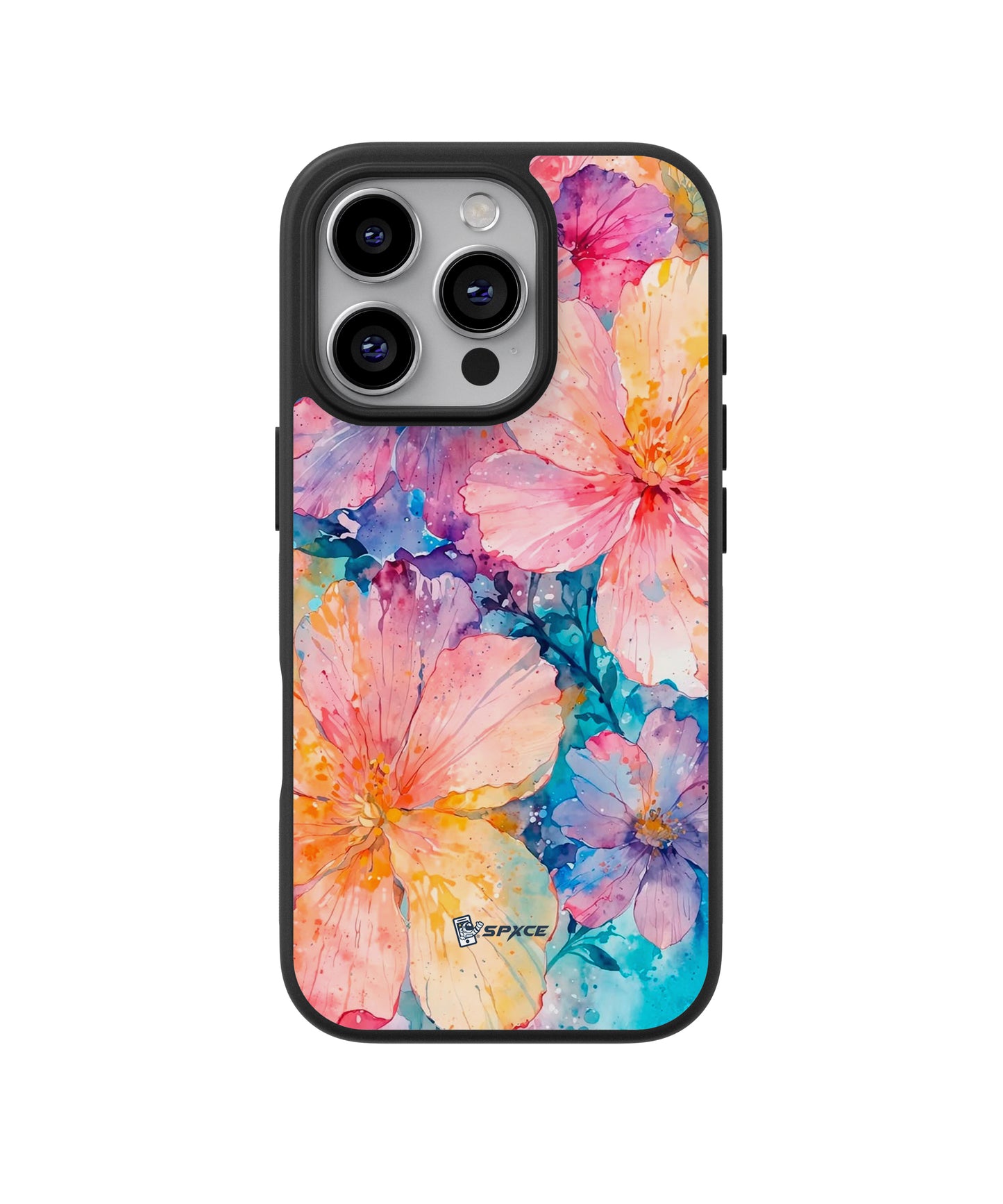 Funda Case Water color fleurs
