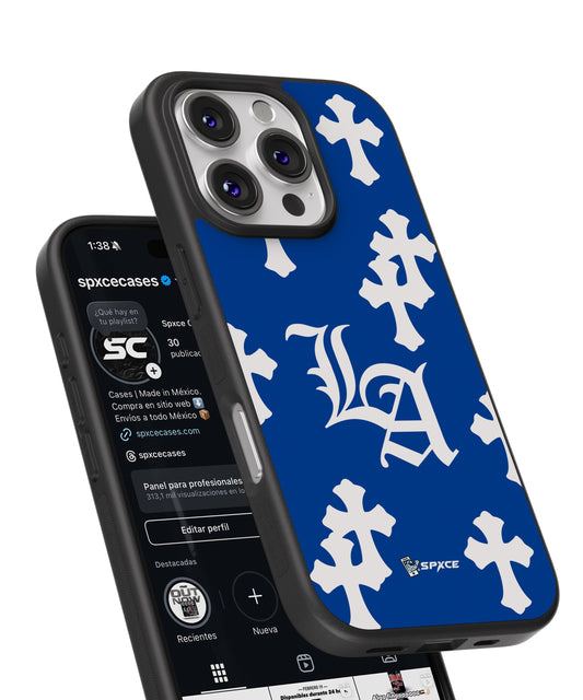 Funda Case 31 hats "LA BLUE CHROME" Thirty One hats