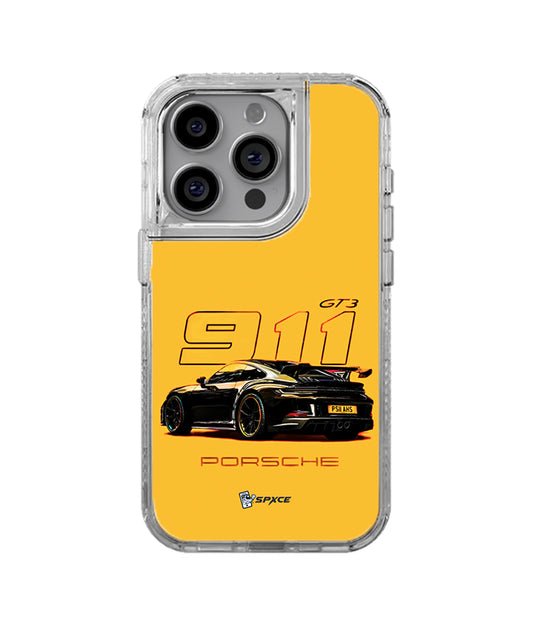 Funda Case Uso Rudo Porsche 911 Amarillo