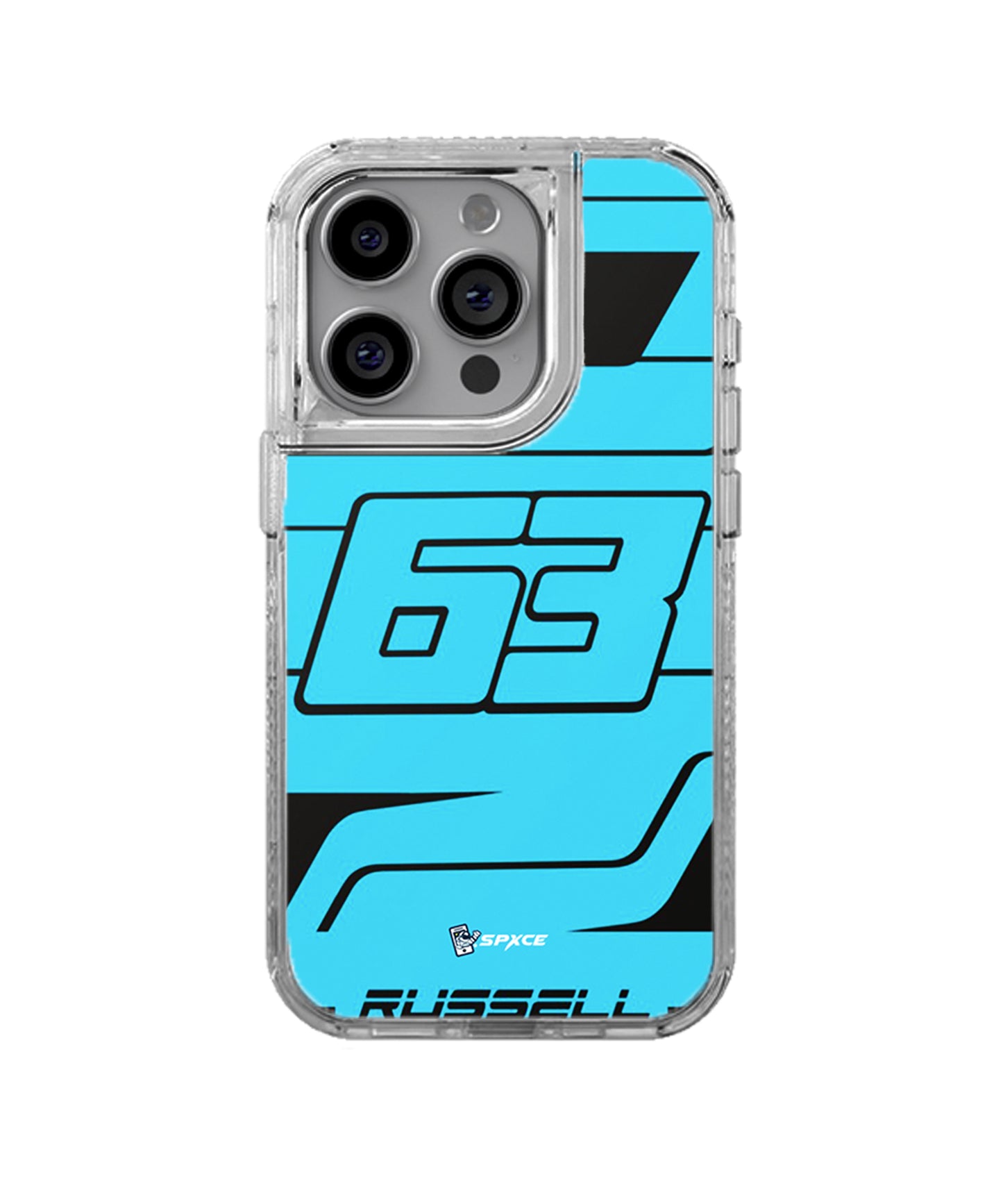 Funda Case Uso Rudo Russell 63 Formula 1 Blue