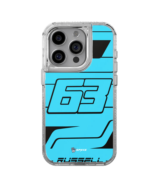 Funda Case Uso Rudo Russell 63 Formula 1 Blue