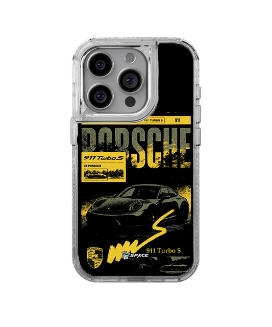 Funda Case Uso Rudo Porsche 911 black & Yellow