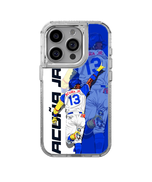 Funda Case Uso Rudo Ronald AcuÃ±a Jr. #2 MLB BÃ©isbol Atlanta Braves