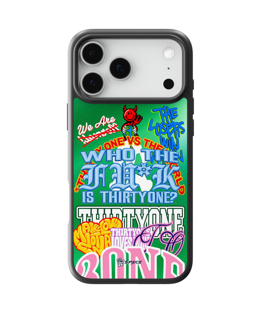 Funda Case 31 hats "WHO THE F... IS THIRTYONE?" Thirty One hats