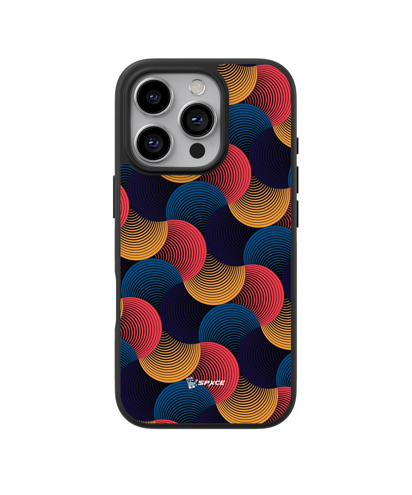 Funda Case Waves Red and blue