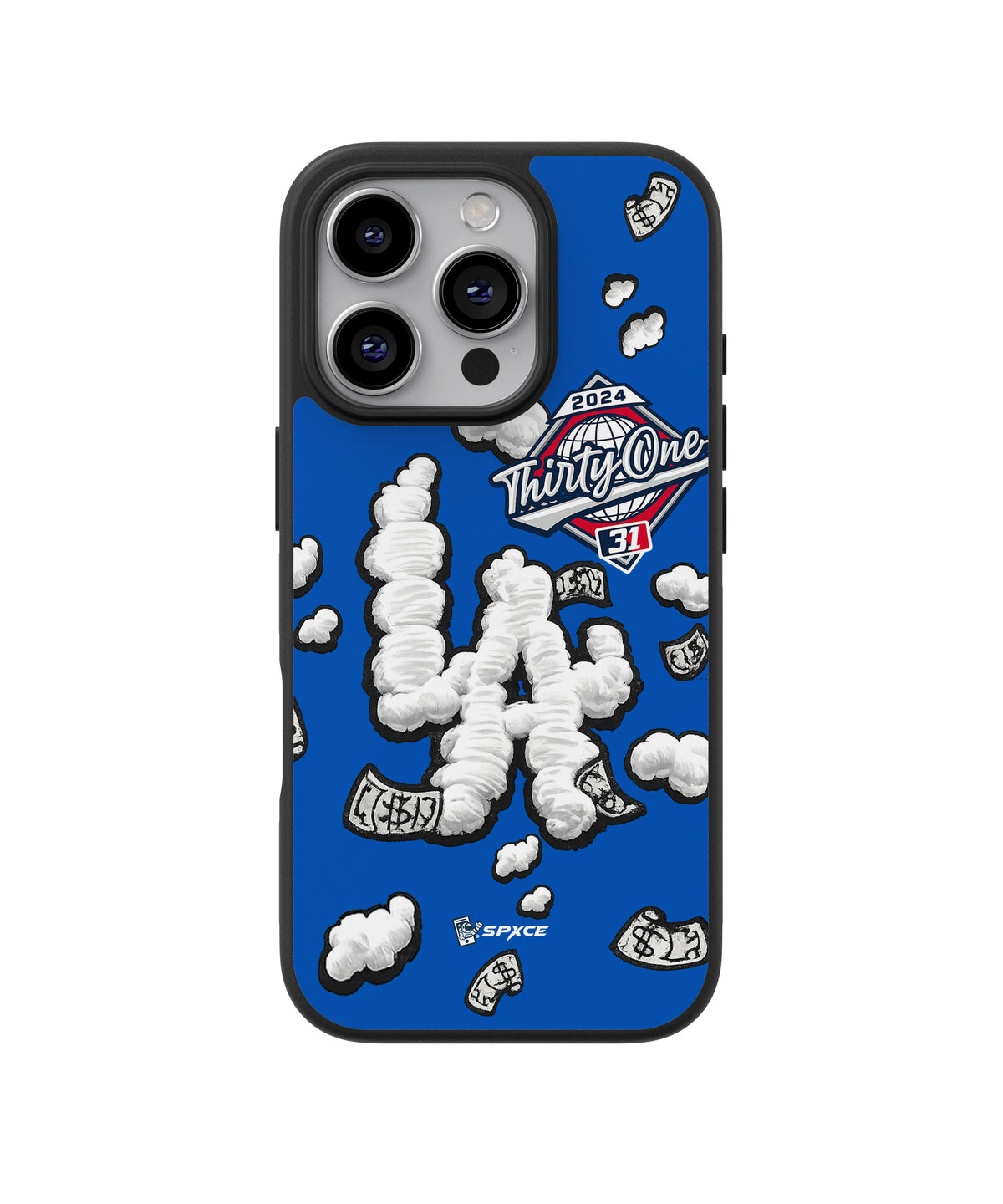 Funda Case 31 hats "LA Money On Cloud Blue" Thirty One hats