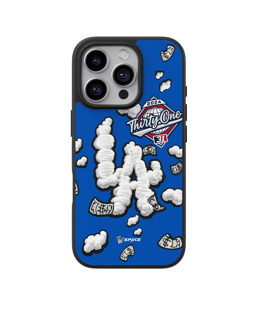Funda Case 31 hats "LA Money On Cloud Blue" Thirty One hats