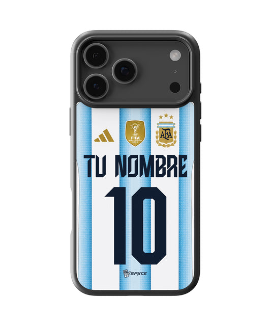 Funda Case Jersey Selección Argentina 2026 Personalizada
