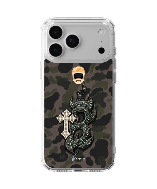 Funda Case Uso Rudo Barbas Hats "B Cross Cammo"