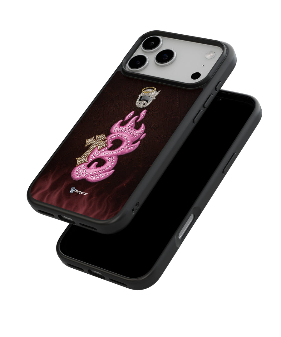 Funda Case Barbas Hats "B Cross Pink"