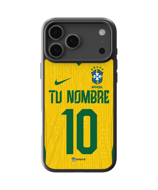 Funda Case Jersey Selección Brasil 2026 Personalizada