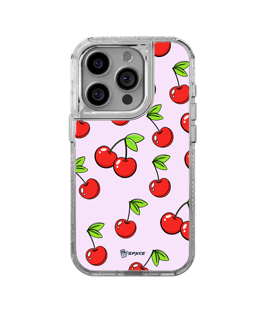 Funda Case Uso Rudo Cherries Rosa