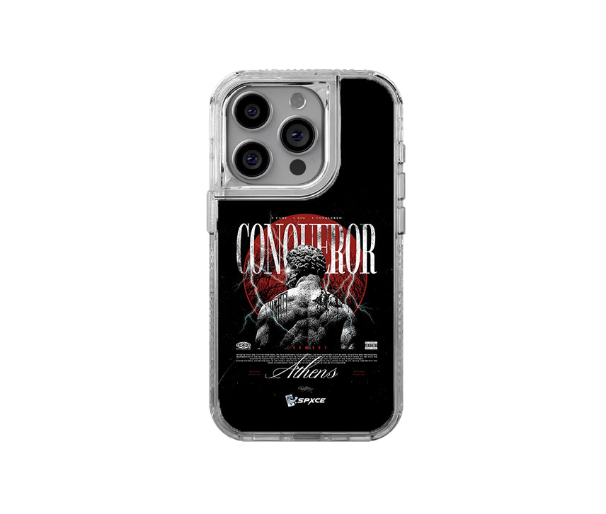 Funda Case Conquer Griego Rojo