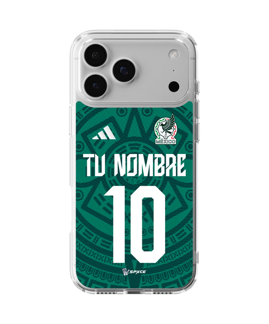 Funda Case Uso Rudo Jersey Selección Mexicana 2026 Personalizada