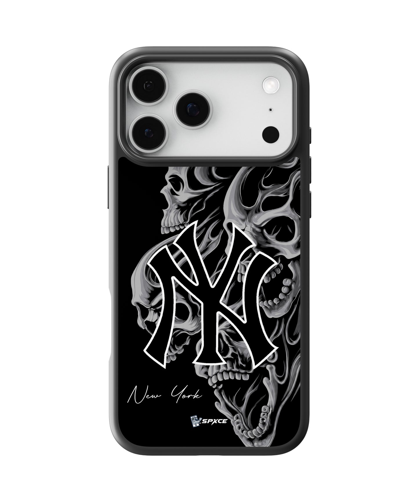 Funda Case Dandy Hats "New York Skeleton" Black dh