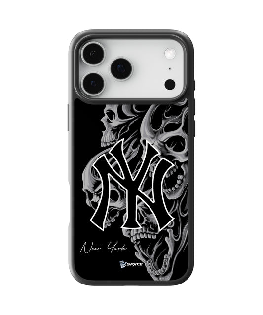 Funda Case Dandy Hats "New York Skeleton" Black dh