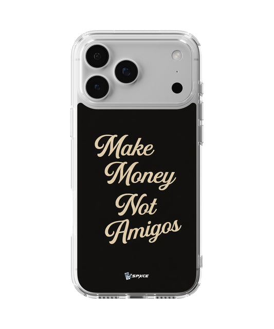 Funda Case Uso Rudo Dandy Hats "Make Money Not Amigos Black" Dh