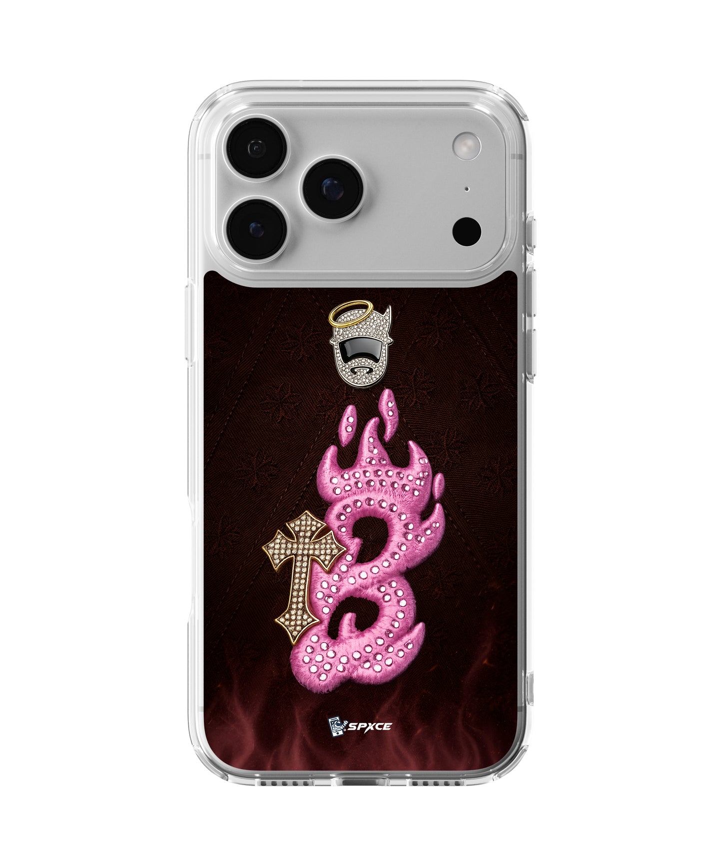 Funda Case Uso Rudo Barbas Hats "B Cross Pink"