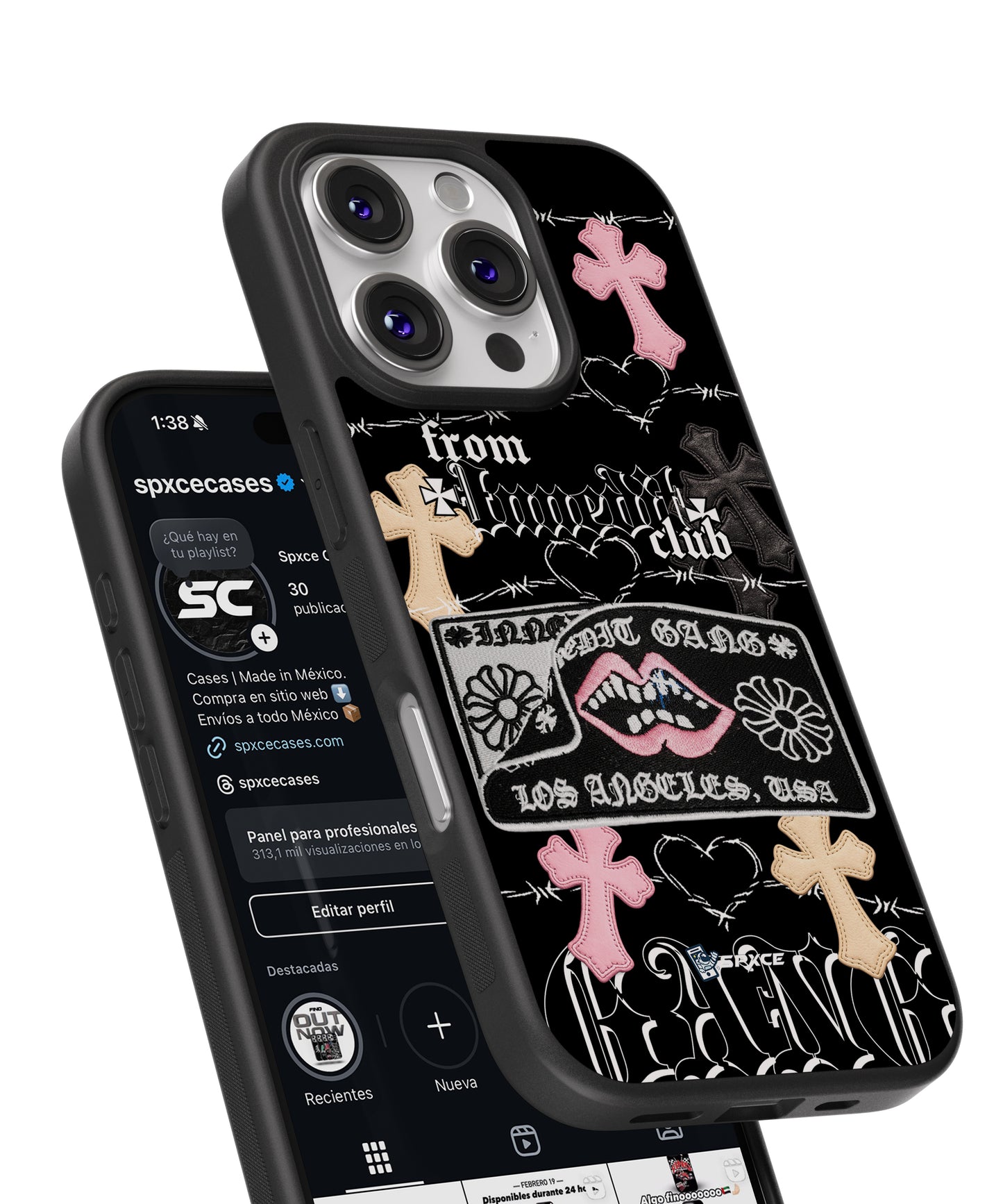 Funda Case INNEDIT "CHROME VLNT"