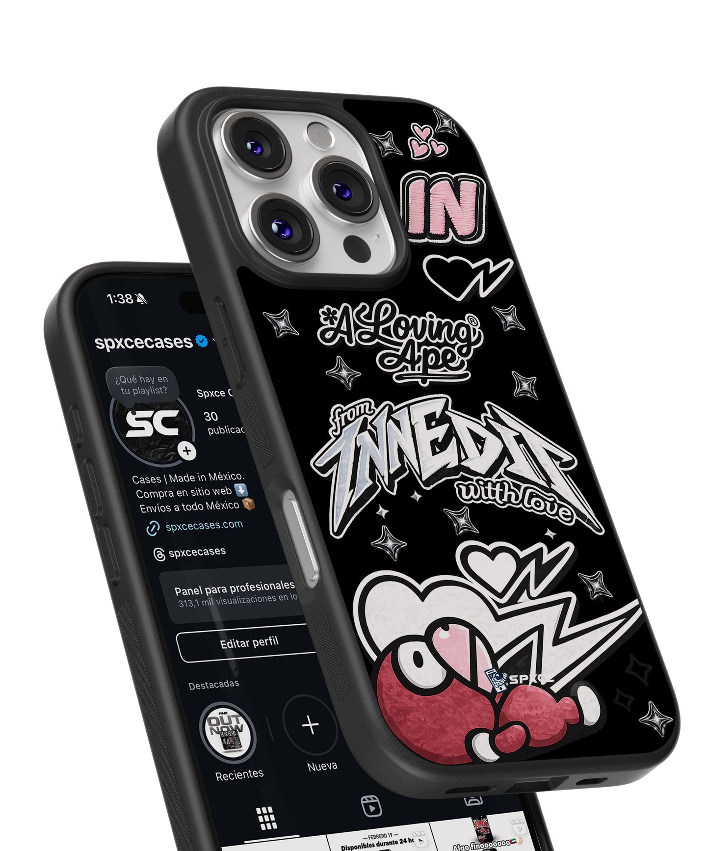 Funda Case INNEDIT "A LOVING APE"