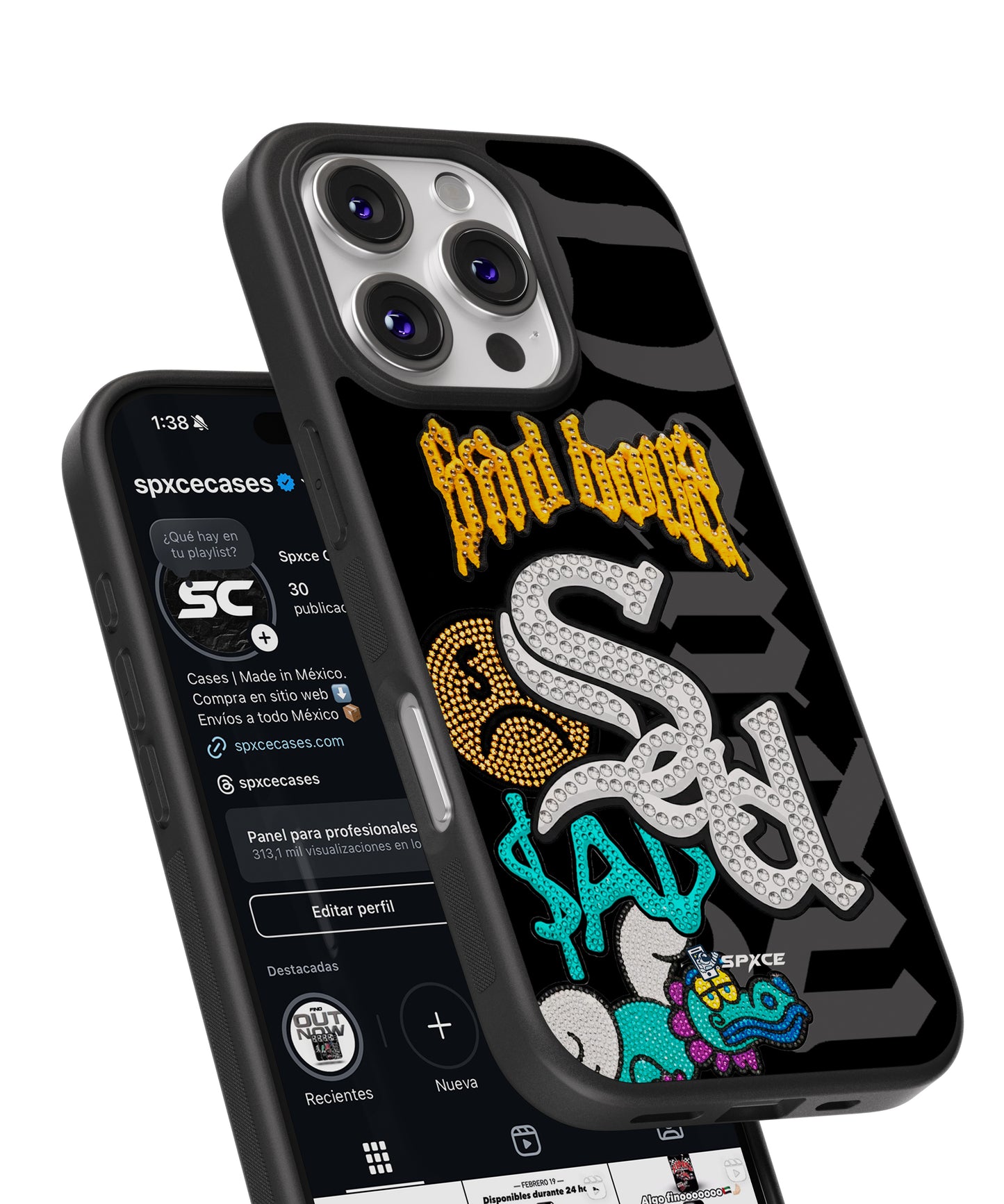 Funda Case Dandy Hats x Junior H "Psicodelica" Dh