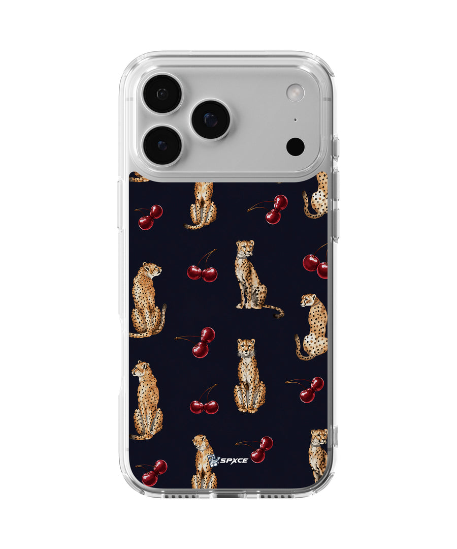 Funda Case Uso Rudo Cherry Leopard