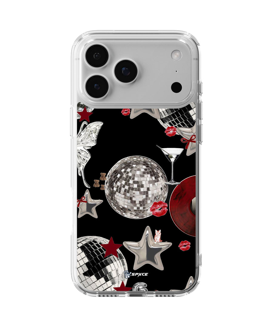 Funda Case Uso Rudo Disco Party Chrome