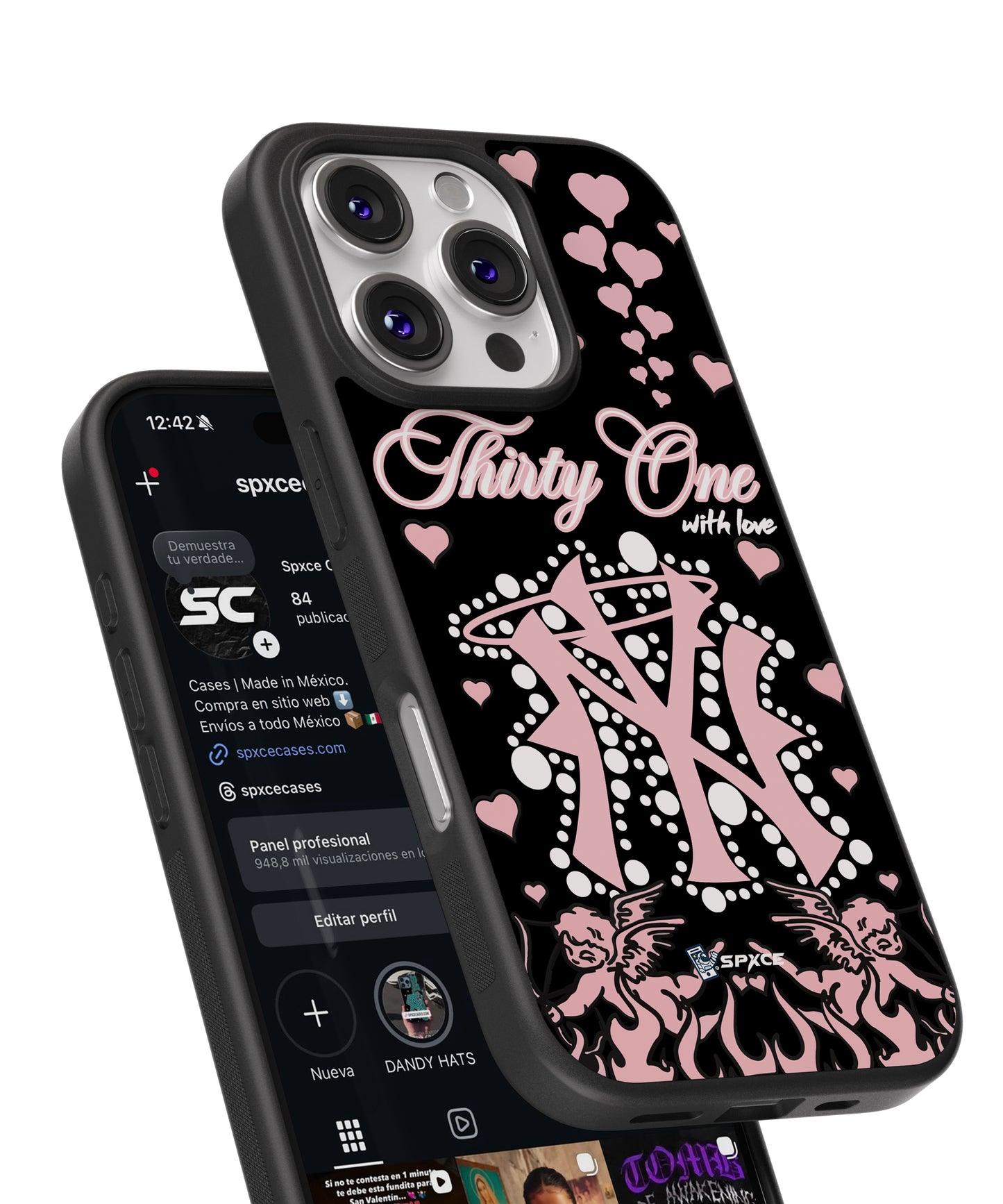 Funda Case 31 hats "NY LOVE" Thirty One hats