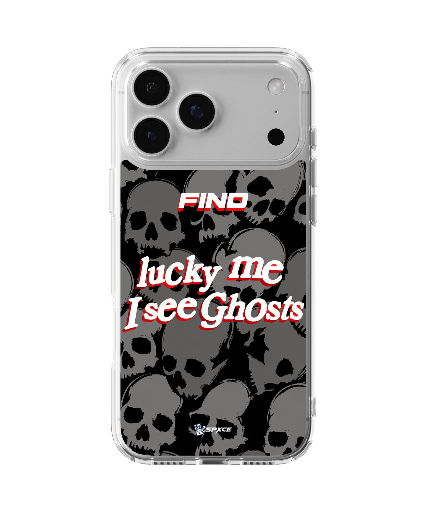 Funda Case Uso Rudo Fino x Faze Rug "Lucky Me I See Ghosts"
