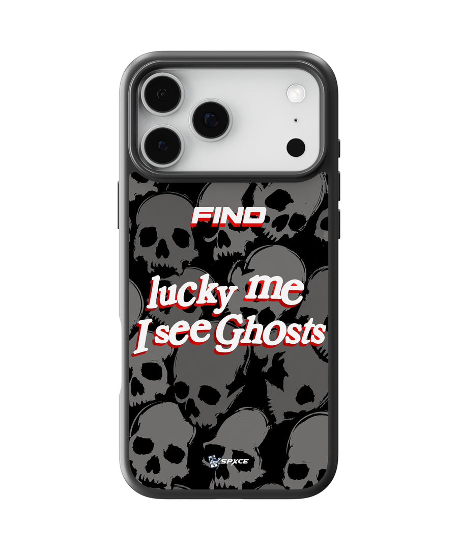 Funda Case Fino x Faze Rug "Lucky Me I See Ghosts"